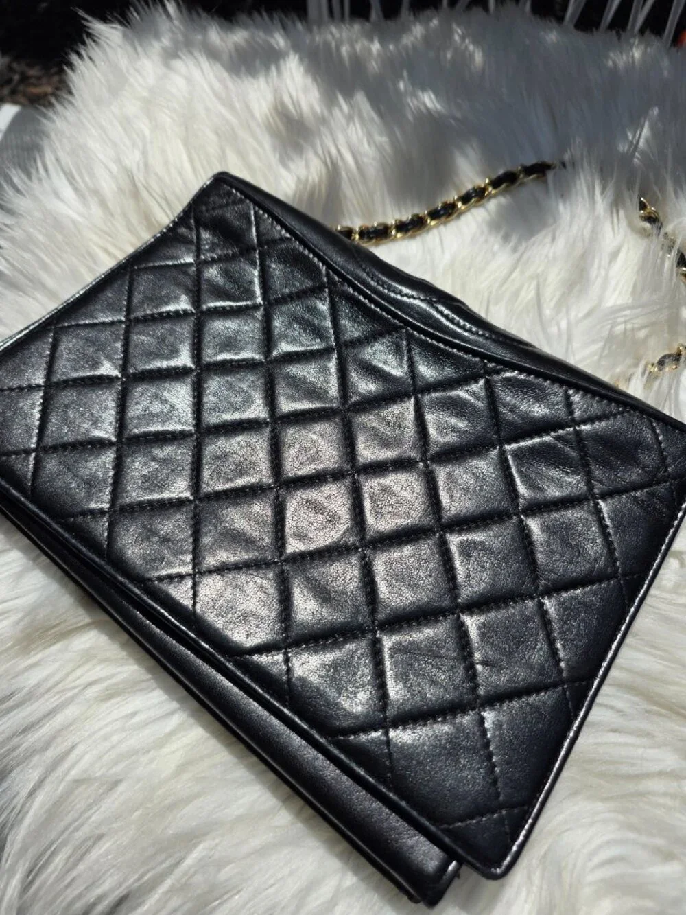 Small Lambskin Chanel Handbag